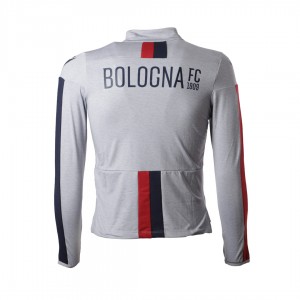 2021/2022 fc bologna boy's jacket half zip MACRON - 2
