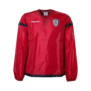 casacca sfoderata bambino cagliari rossa/navy macron MACRON - 1