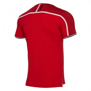 ALBANIA RED POLO MACRON - 2