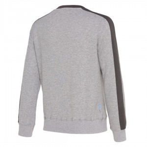 ss lazio jr grey degarated round-neck sweatshirt MACRON - 2
