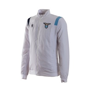 TUTA SS LAZIO MICROFIBRA BIANCA 2020/2021 BAMBINO MACRON - 3