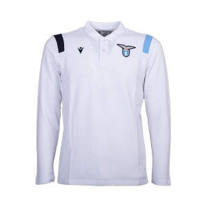 polo bambino ss lazio bianca ml 2020/2021 MACRON - 1