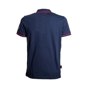 POLO COTONE NAVY BOLOGNA 2020/2021 MACRON - 3