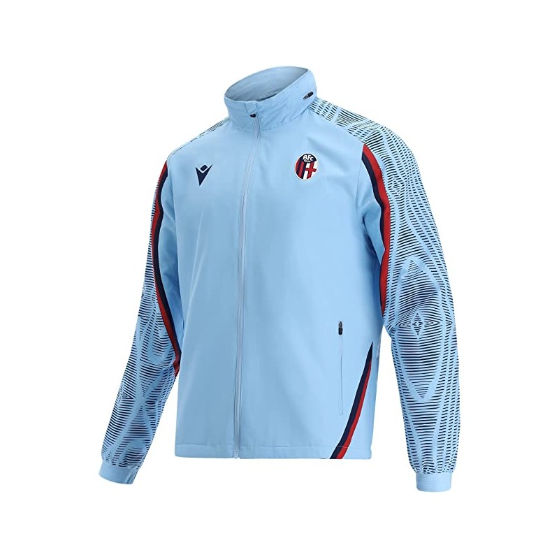 2021/2022 windproof jacket bologna macron sky-blue MACRON - 1