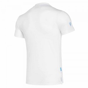 SS LAZIO POLO LINEA FAN BIANCA 2019/2020 MACRON - 2