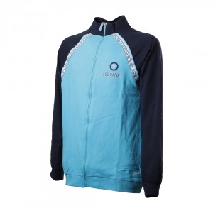 tuta homewear pigiama bambino logo full zip blu ssc napoli Homewear s.r.l. - 4