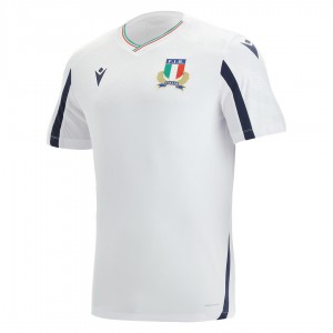 2021/2022 training staff jersey rugby fir italy MACRON - 1