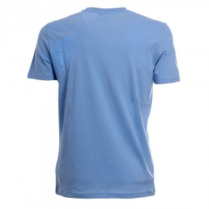 t-shirt fan boy ss lazio sky blue and white 2021 MACRON - 2