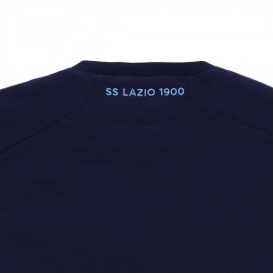 t-shirt blu bambino ss lazio 2021/2022 MACRON - 4