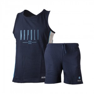 ssc napoli boy blue summer suit Homewear s.r.l. - 1