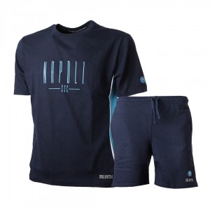 ssc napoli blue summer pyjama set Homewear s.r.l. - 1