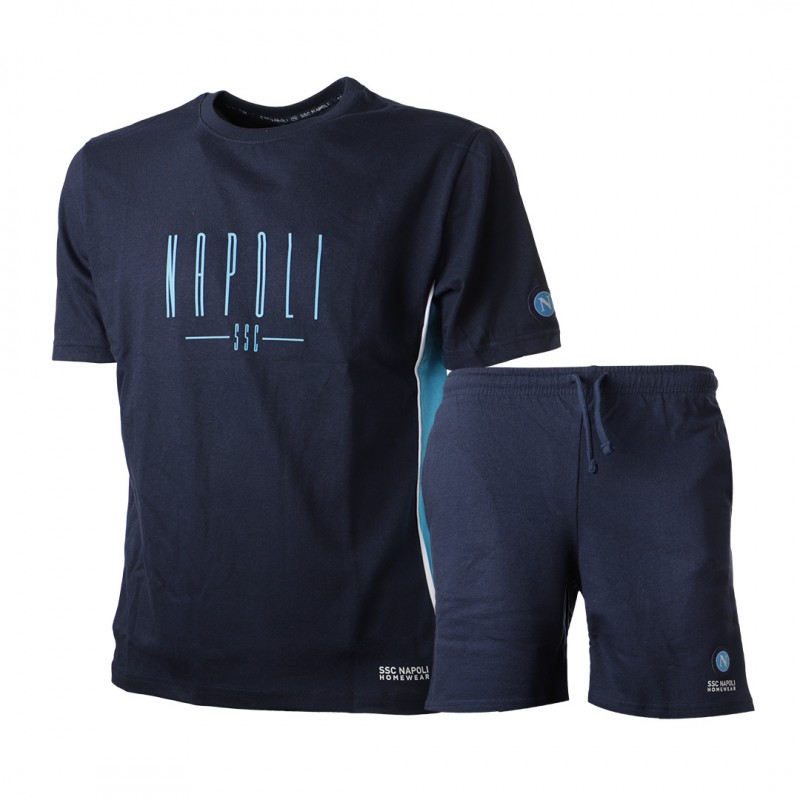 ssc napoli blue summer pyjama set Homewear s.r.l. - 1