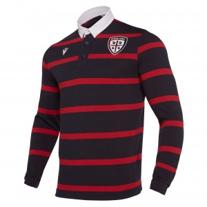 POLO CAGLIARI RIGATA GDR 2019/2020 MACRON - 1