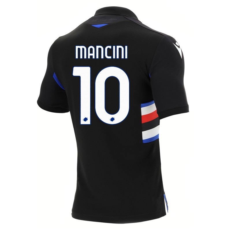 maglia sampdoria third bambino 2020/2021 mancini 10 MACRON - 1