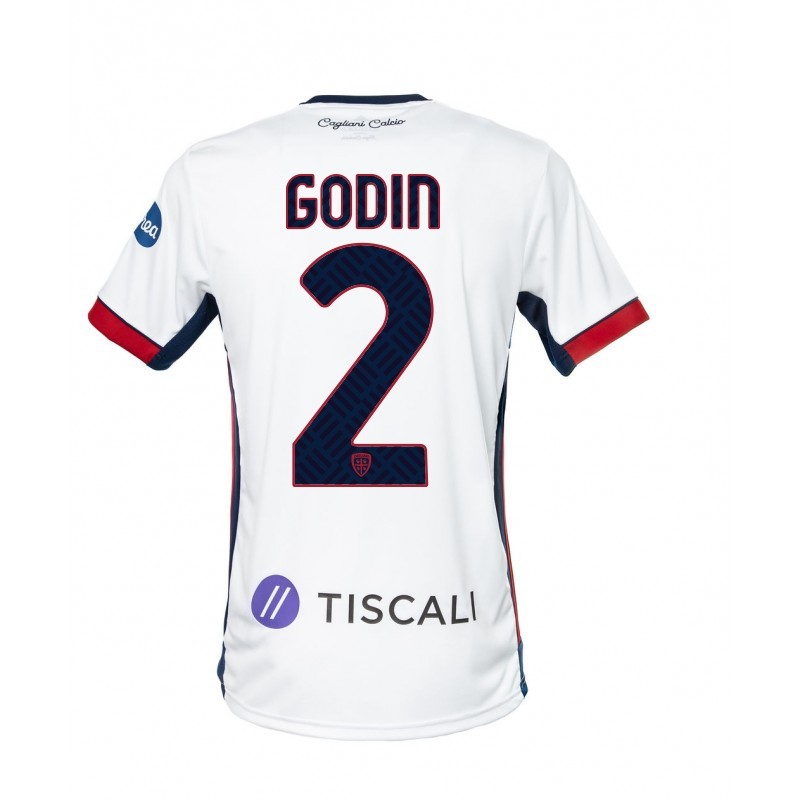 maglia gara away cagliari adidas bambino 2020/2021 godin 2 ADIDAS - 1