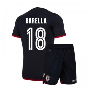 kit third bambino cagliari 2018/2019 barella 18 MACRON - 1