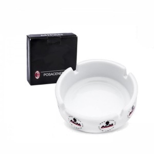 WHITE WHITE ASHTRAY AC MILAN NEMESI - 1