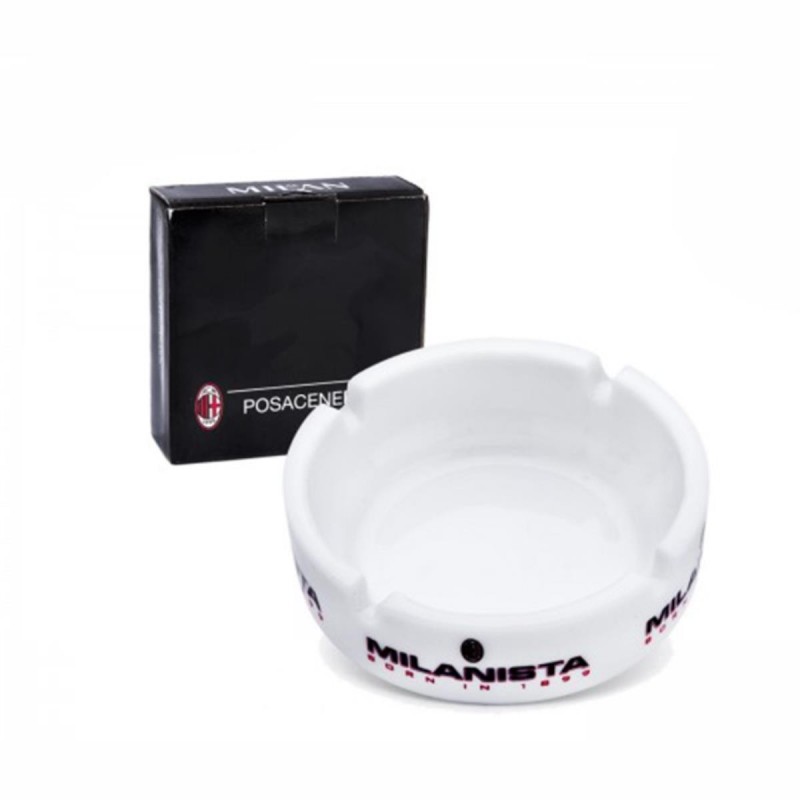 WHITE WHITE ASHTRAY AC MILAN NEMESI - 1