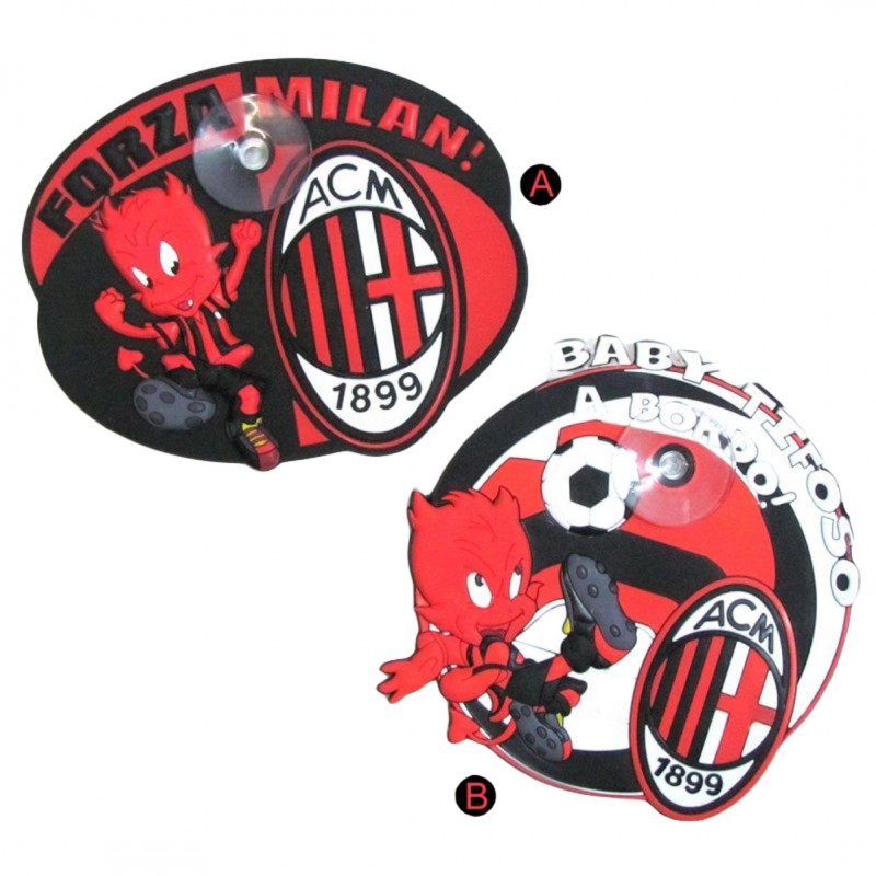 VENTOSINO PER AUTO AC MILAN NEMESI - 1