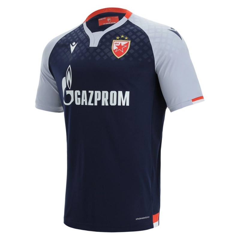 away authentic red star jersey 2021/2022 MACRON - 1
