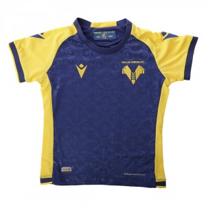 kit gara hellas verona home bambino 2021/2022 MACRON - 3