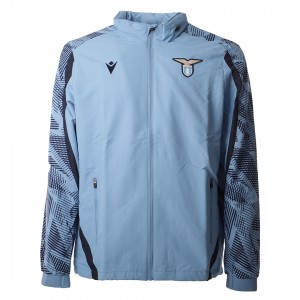 sky blue ss lazio 2021/2022 windproof training child jacket MACRON - 1