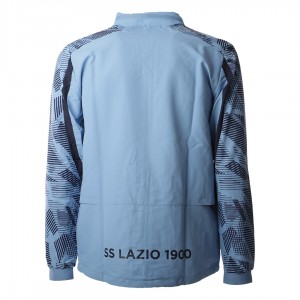 sky blue ss lazio 2021/2022 windproof training child jacket MACRON - 3