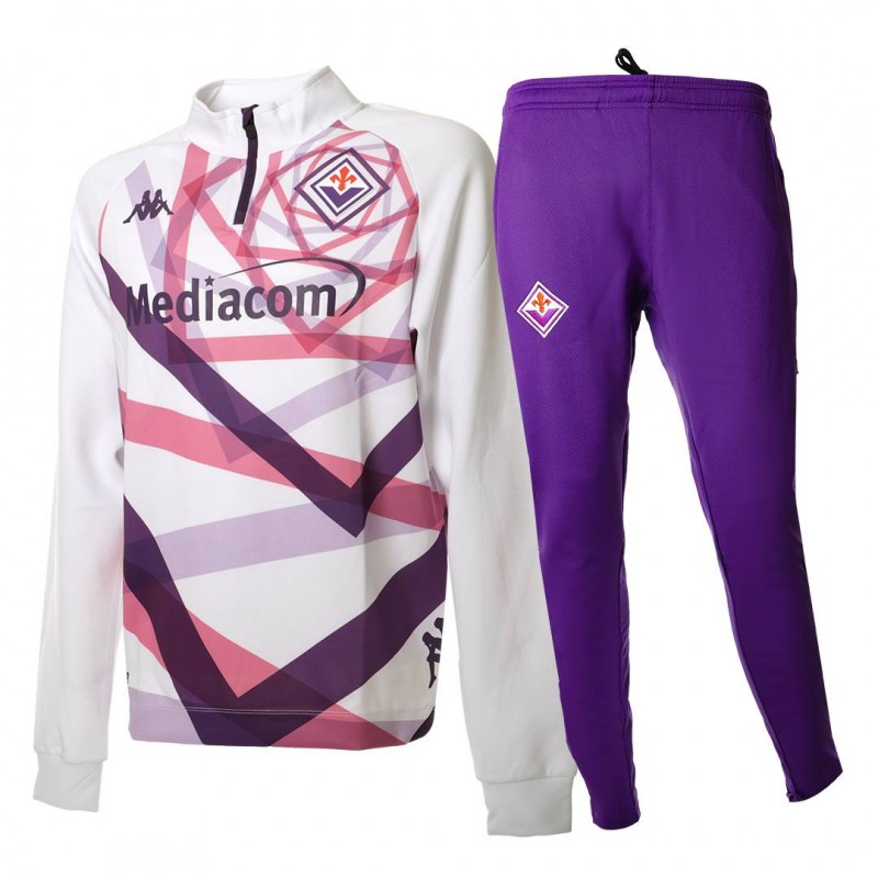 training tracksuit white fiorentina kappa 2022/2023 Kappa - 1