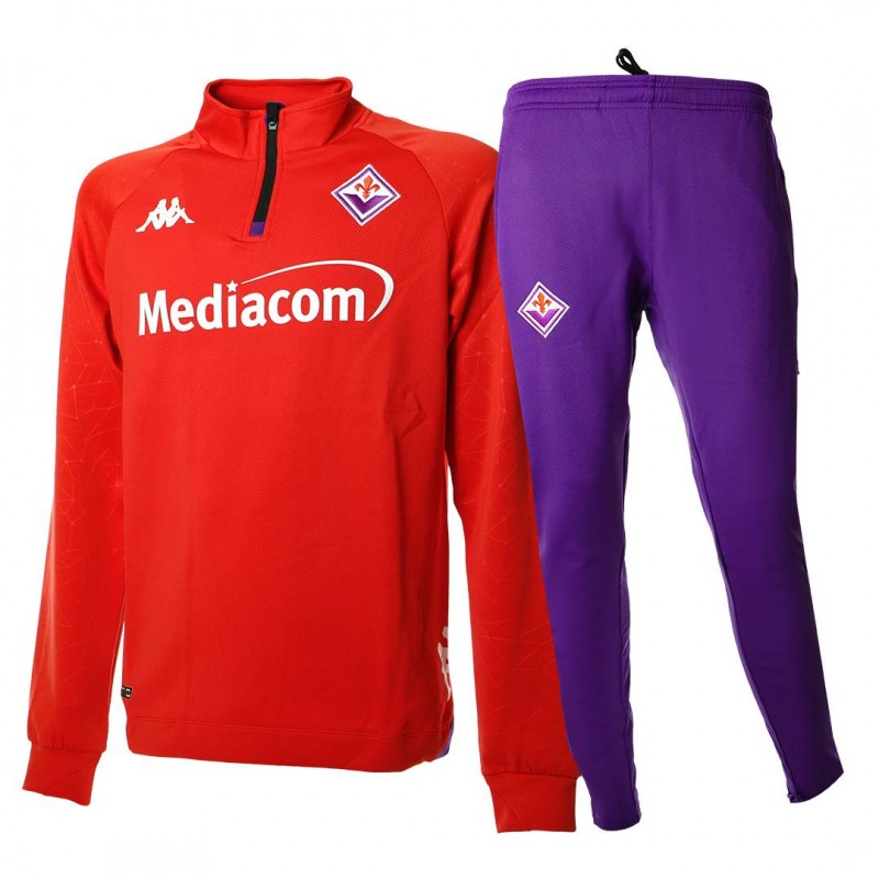 2022/2023 training tracksuit red fiorentina kappa Kappa - 1