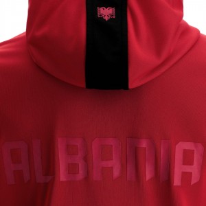 giacca anthem allenamento rossa albania 2020/2021 MACRON - 4