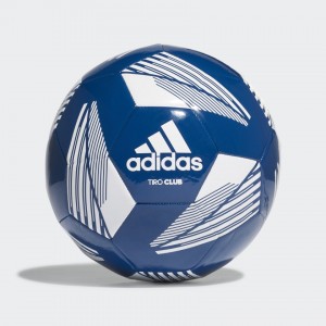Pallone calcio Adidas realizzato in blu e bianco ADIDAS - 1