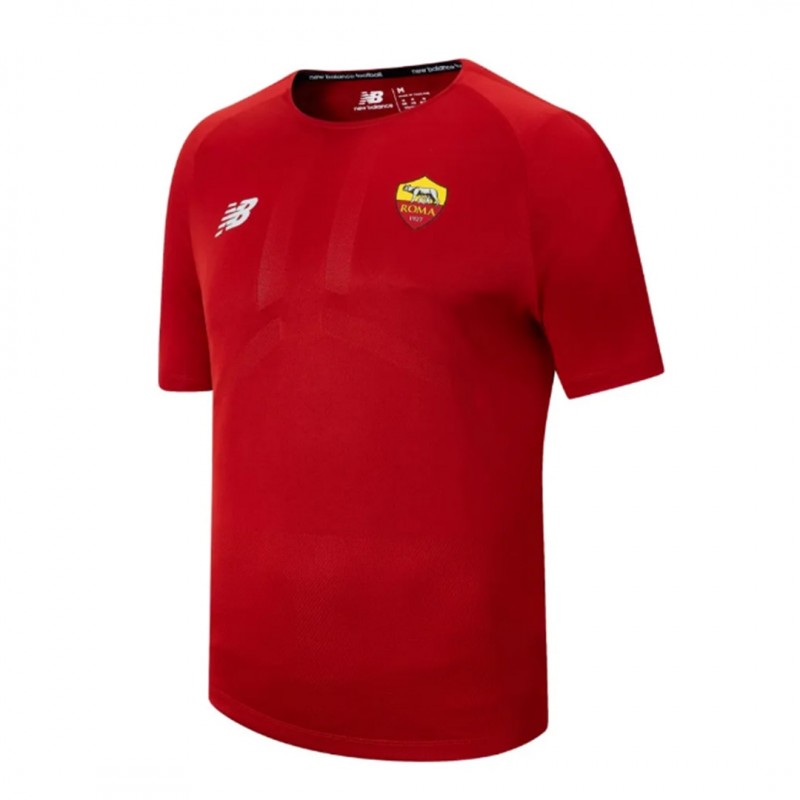 T-SHIRT ALLENAMENTO ROMA NEW BALANCE ROSSA 2021/2022 NEW BALANCE - 1