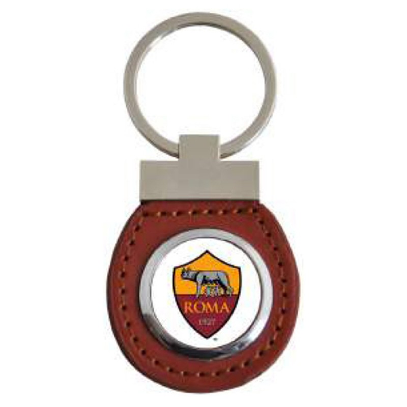 Porte-clés AS Roma émaillé - Produit Officiel - Neuf