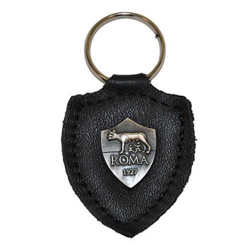 Josybag Portachiavi Maxx In Vera Pelle Con Protezione RFID - 2 Anelli E Scomparto Per Tessere, Nero, 11,5x7,5 Cm