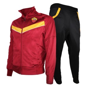 AS ROMA TUTA SPORT ACETATA ROSSA AMISTAD - 1