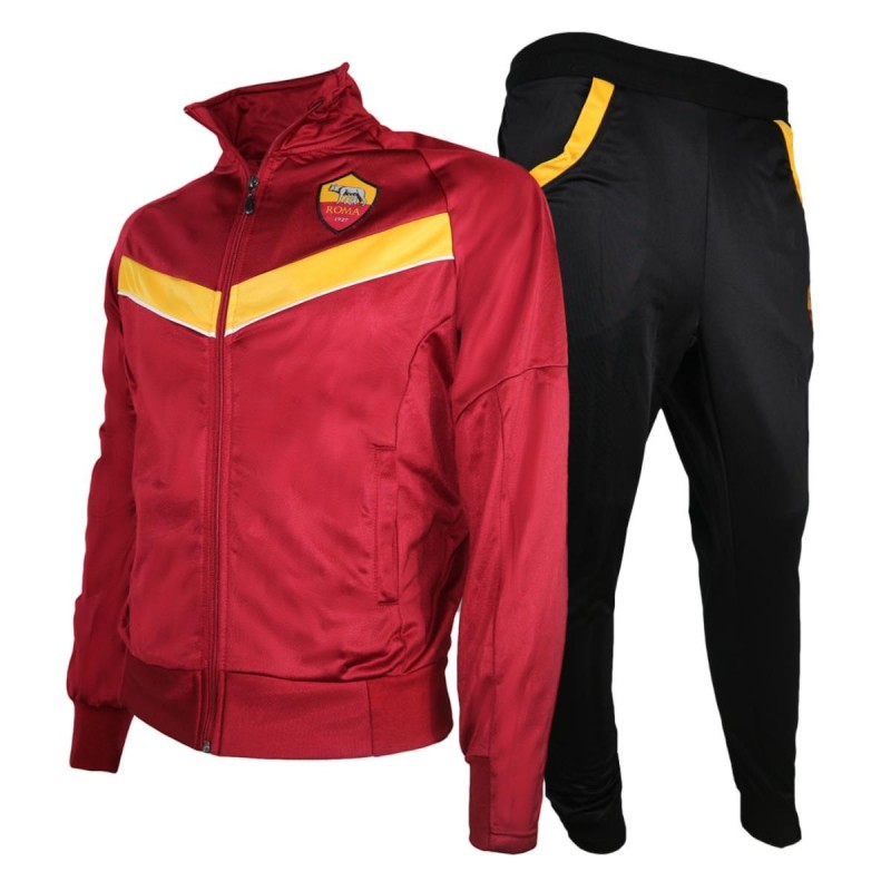AS ROMA TUTA SPORT ACETATA ROSSA AMISTAD - 1