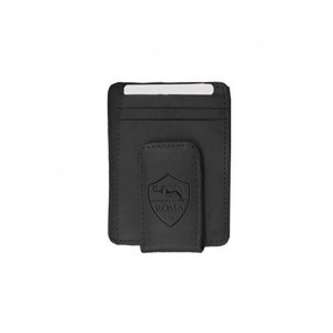 AS ROMA BLACK LEATHER CARD HOLDER ENZO CASTELLANO - 3