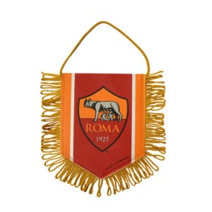 AS ROMA YELLOW WHITE BANDS PENNANT NEMESI - 1