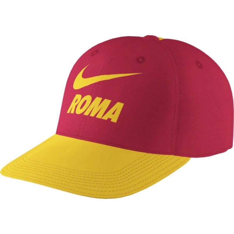 AS ROMA CAPPELLO ROSSO/GIALLO H86 NIKE - 1