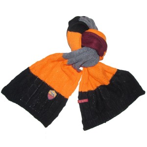 AS ROMA BLACK SCARF ENZO CASTELLANO - 1