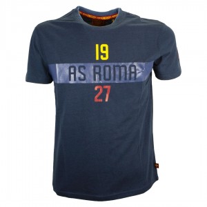 T-SHIRT ROMA BLU INDACO MIGLIARDI - 1