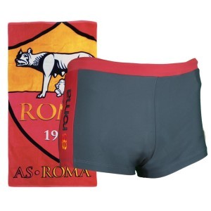 AS ROMA COSTUME PARIGAMBA BLU ANTRACITE AMISTAD - 1