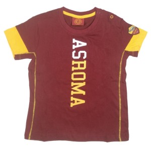 AS ROMA T-SHIRT BORDEUAX INFANT AMISTAD - 1