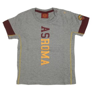 AS ROMA GRAY INFANT T-SHIRT AMISTAD - 1