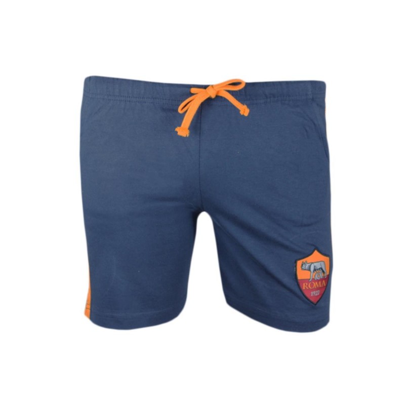 AS ROMA BLUE FREETIME SHORTS AMISTAD - 1