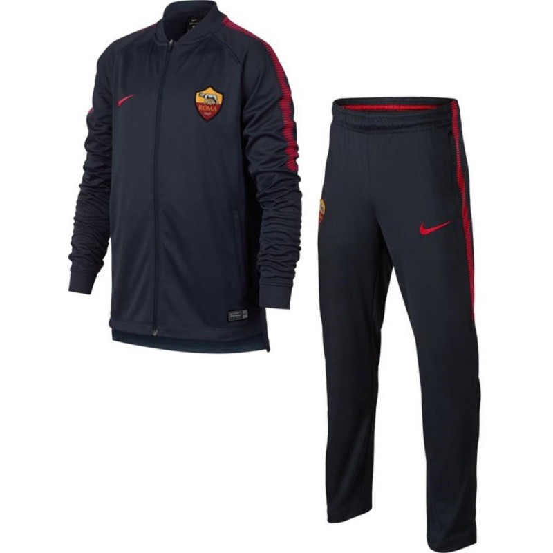 AS ROMA TUTA DRY SQUAD BLU BAMBINO 2017/2018 NIKE - 1