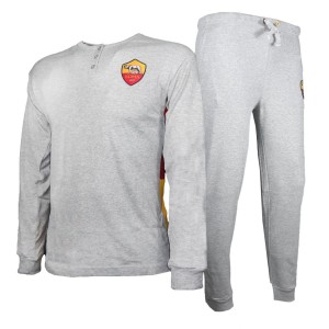 AS ROMA PIGIAMA GRIGIO BAMBINO AMISTAD - 1
