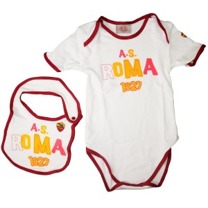 AS ROMA BODY CALDO COTONE NEONATO BIANCO ESSKA - 1