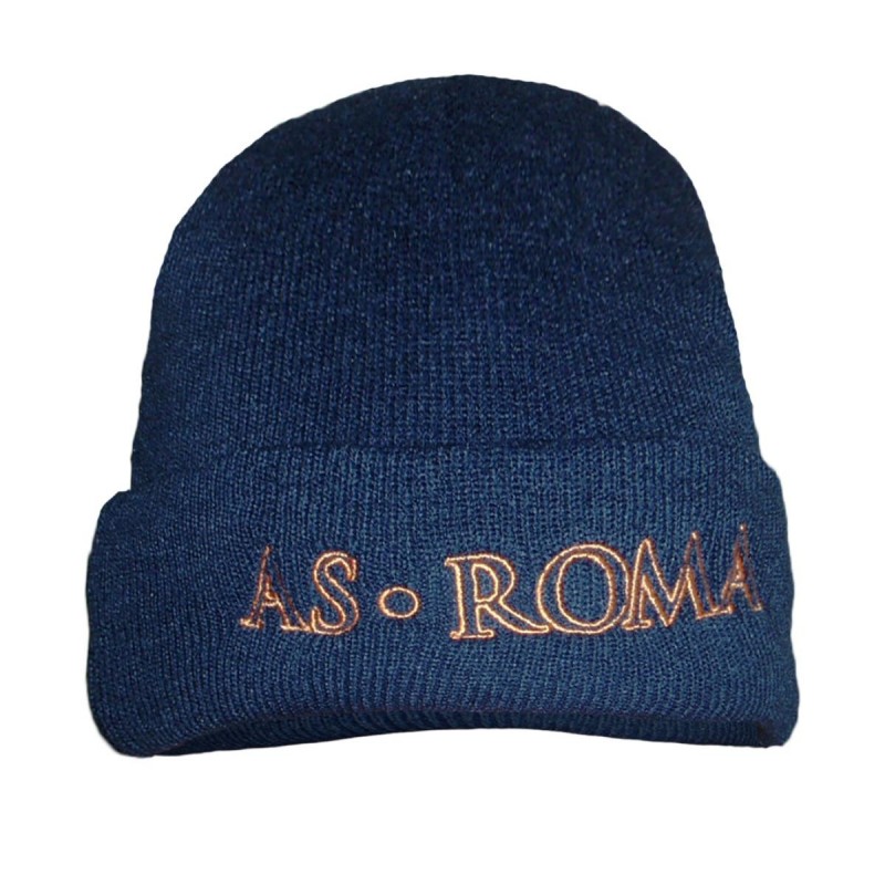 AS ROMA BLUE HAT WOOL GENERIC - 1