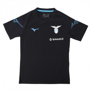 t-shirt nera bambino Lazio Mizuno 2022/2023 MIZUNO - 1